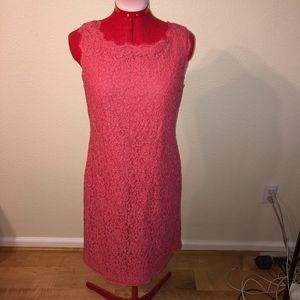 Coral Pink Adrianna Papell Dress